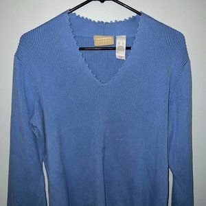 Baby Blue/Periwinkle Liz Claiborne Sweater
